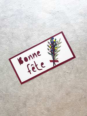 Carte bonne fête