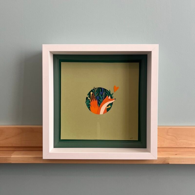 "Dans la forêt, un renard" (sur commande)