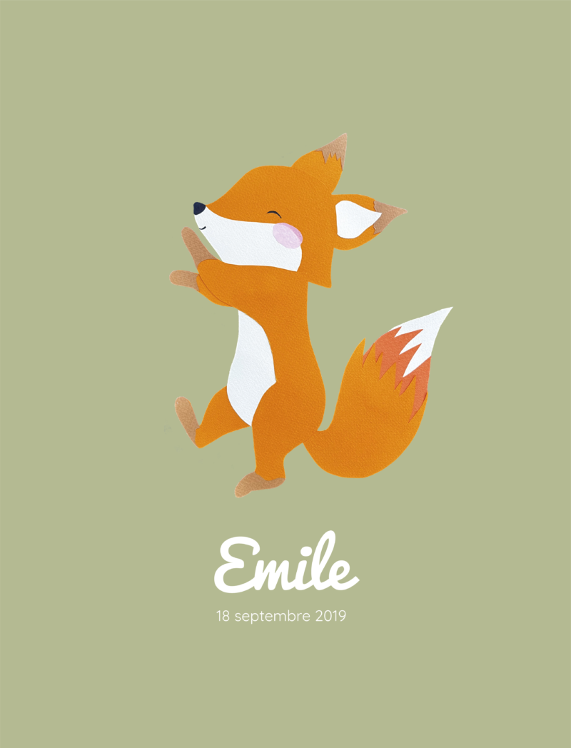 Affiche Renard