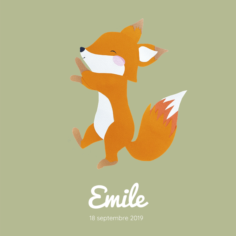 Affiche Renard