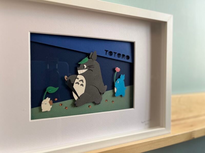 Collage de Totoro par Papier inspiré