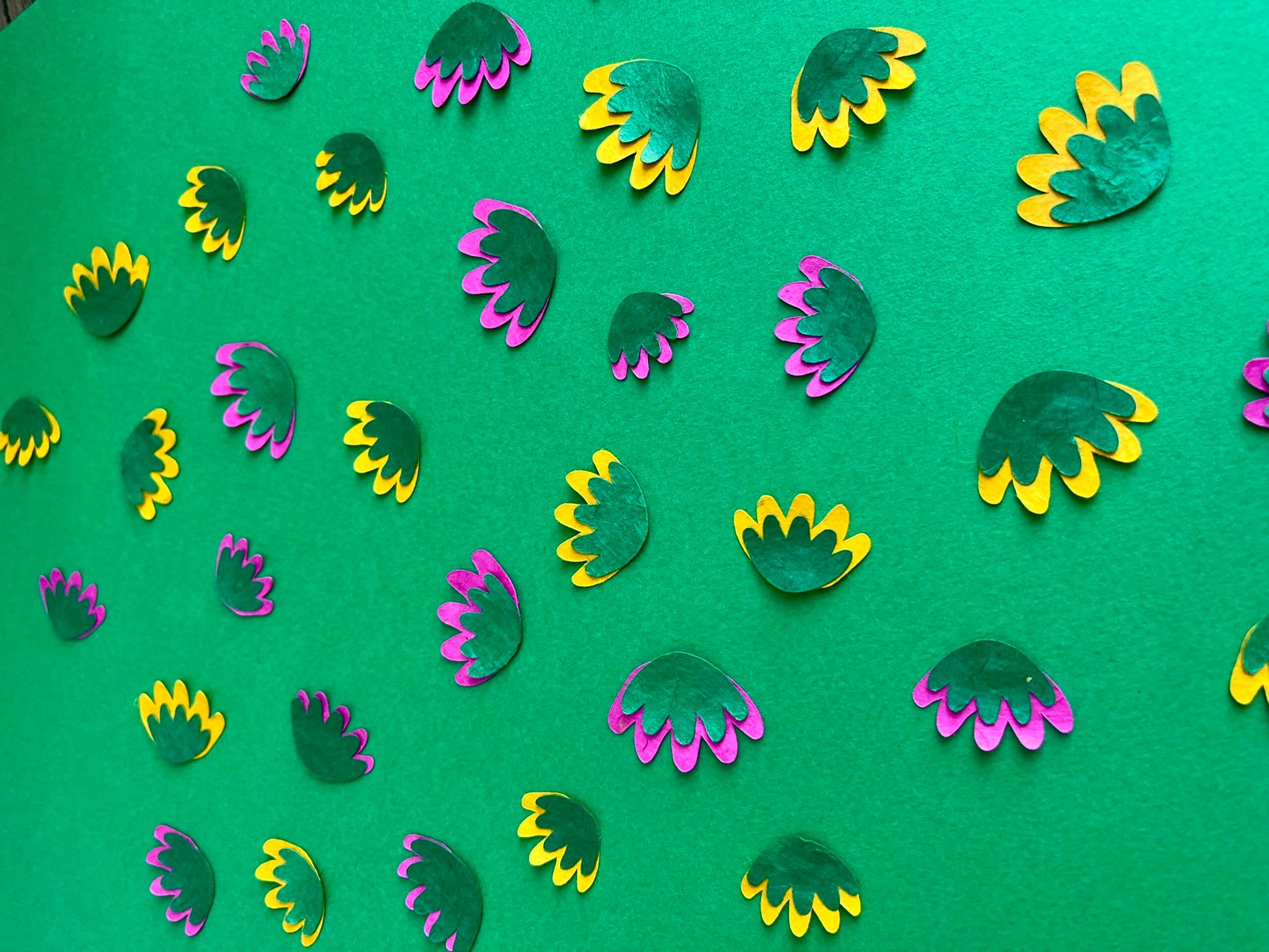 Fleurs Papier inspiré