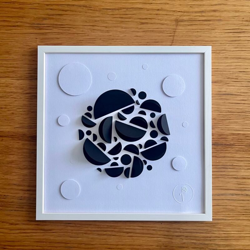 La Ronde - Noir sur Blanc